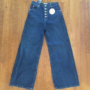 EVE Denim Charlotte Culotte in Malibu 26 NWT